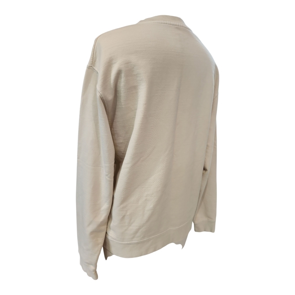TMJ Beige Crewneck Sweatshirt Size Small - Picture 3 of 9